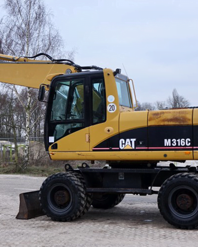 Caterpillar M316-C With Tyres Excavator